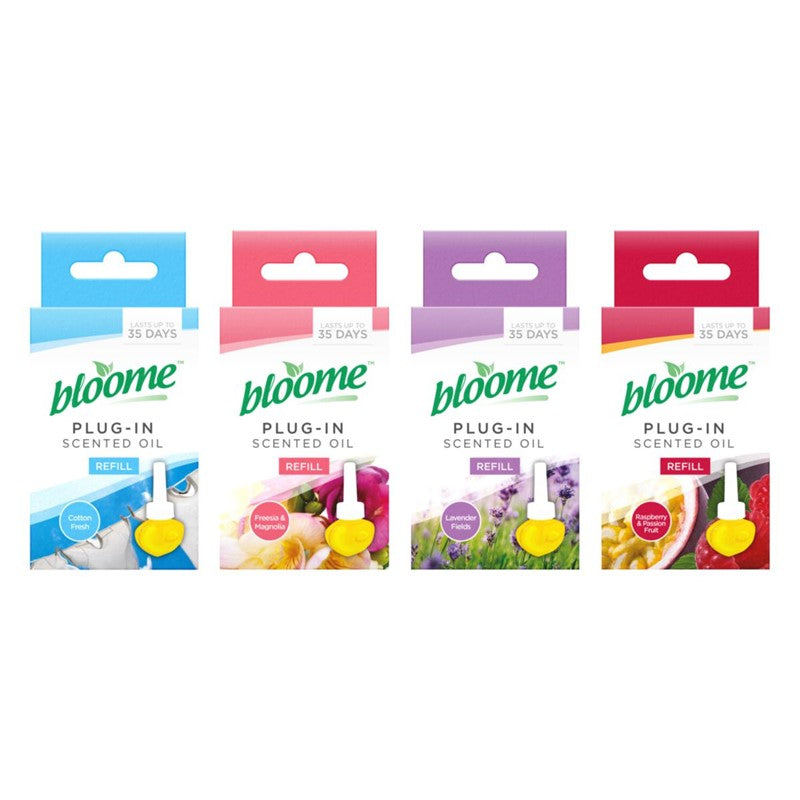 Bloome Scented Oil Plug In Refill Assorted Scents