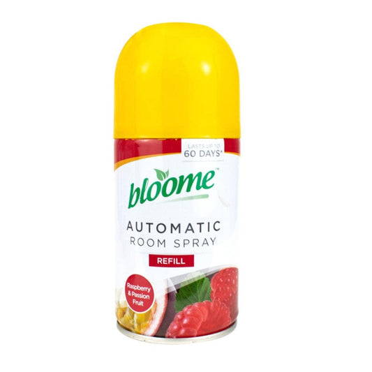 Bloome 250ml Raspberry Passionfruit Automatic Air Freshener Refill