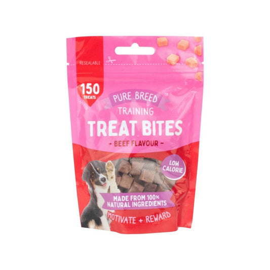 Premium Beef Dog Training Treats 100g Cubes