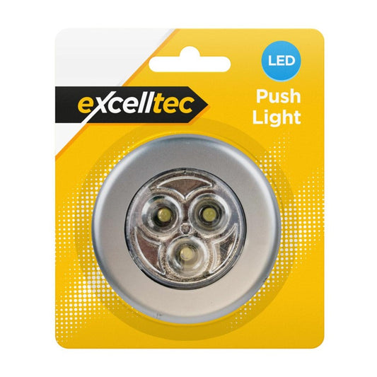 Excelltec LED Push Light BatteryOperated Portable Light