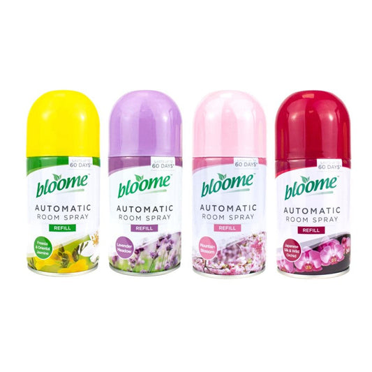 Bloome 250ml Automatic Air Freshener Refill Canister Assorted Scents