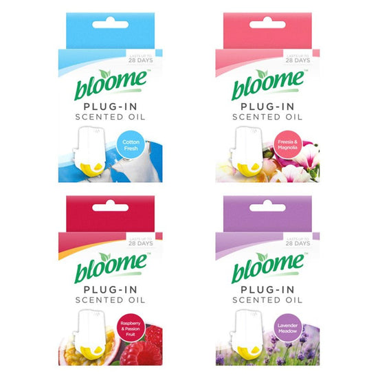 Bloome Air Freshener Scented Oil Plug 20ml Assorted Scents