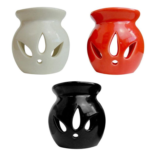 Handcrafted Ceramic Wax Melt and Oil Burner Assorted Colours