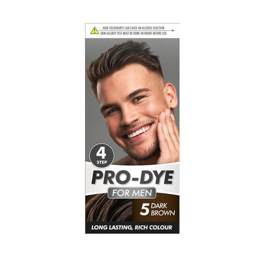 LongLasting Rich Dark Brown Hair Dye for Men