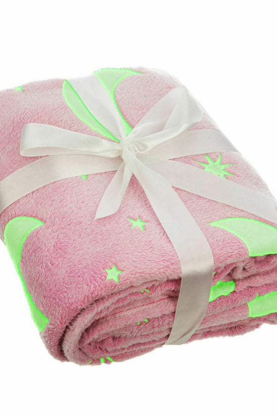 Illuminate Your Nights with Magic GlowInTheDark Blanket Assorted Colors