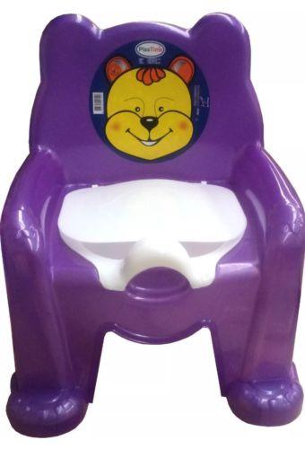 Premium Plastic Baby Toddler Potty Training Chair Purple