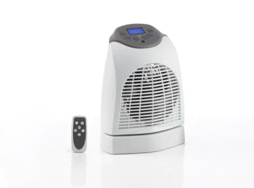 Daewoo Fan Heater with Remote 2 Heat Settings 1000W 2000W HEA1756 A W25