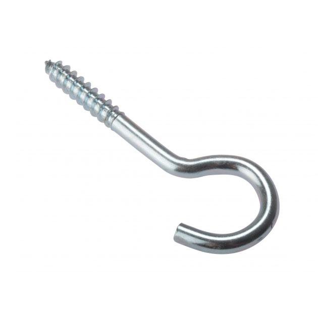 HeavyDuty Screw Hooks 80 x 12 for Versatile Hanging Solutions