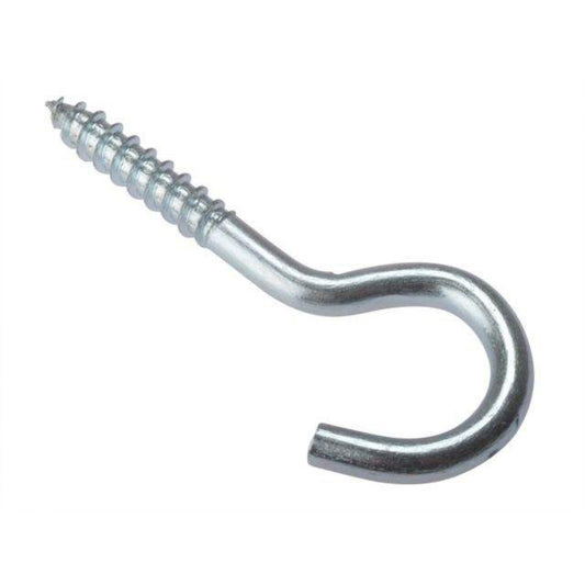 HeavyDuty Screw Hooks 60 x 10 Set of 10 Multipurpose Hooks