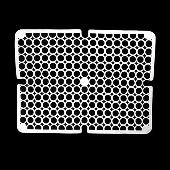 Durable PVC Sink Mat with Circle Pattern Assorted Colors