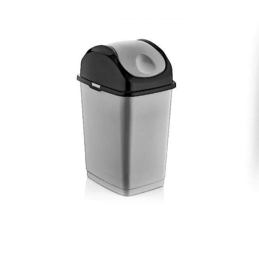 Slim Dustbin 3 Sizes SpaceSaving Waste Bin for Home or Office