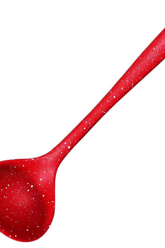 Premium Silicone Ladle in Stylish Speckled Red 85 x 295 cm