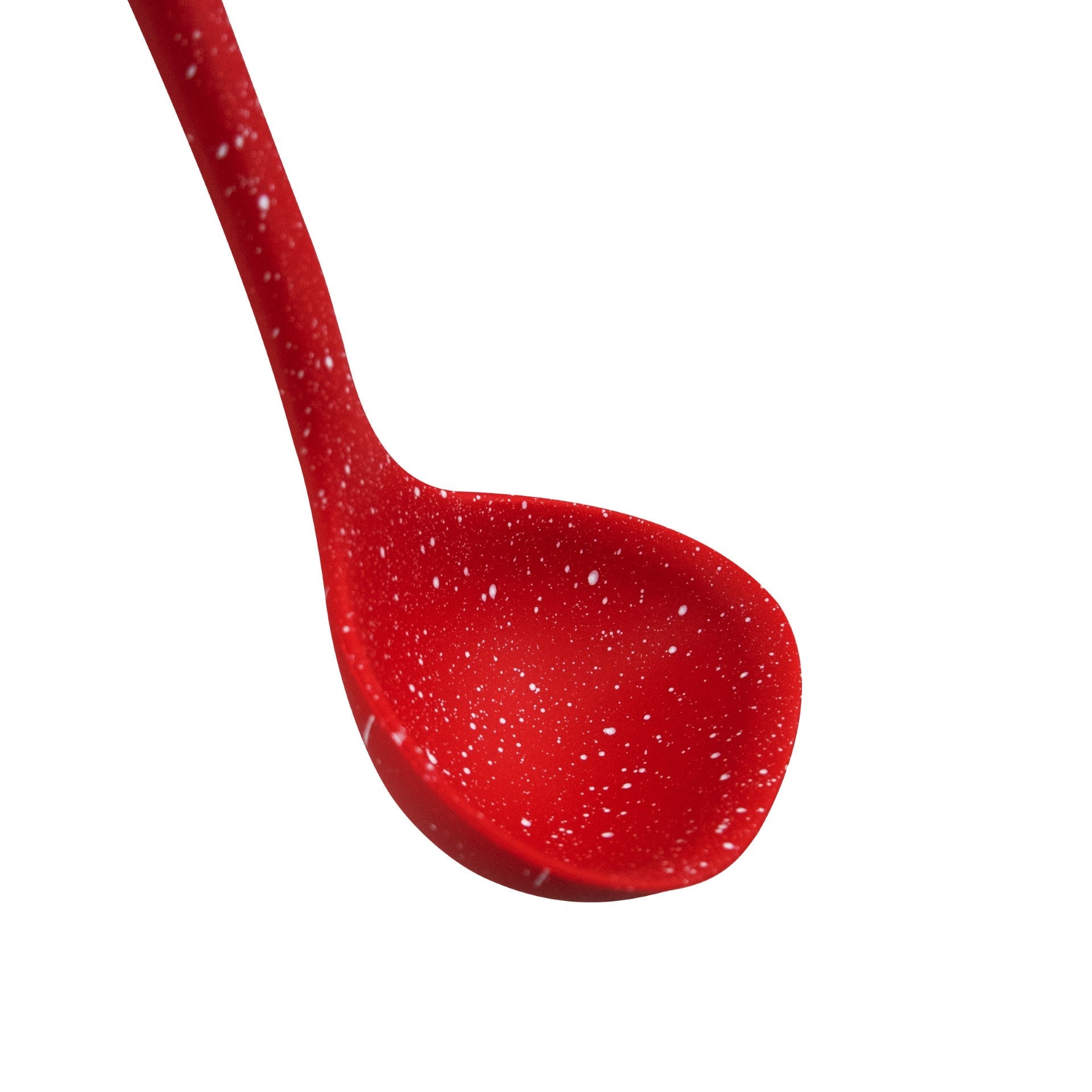 Premium Silicone Ladle in Stylish Speckled Red 85 x 295 cm