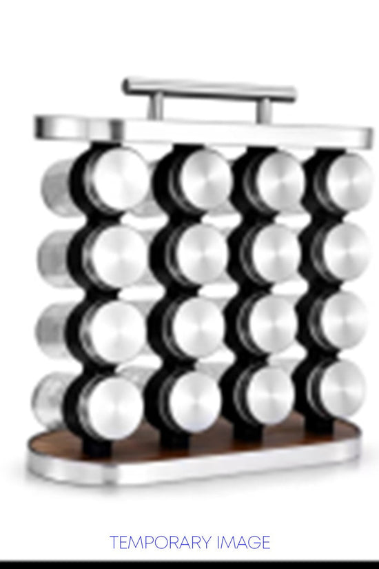 Durane Spice Stand Oval 16 Jars Kitchen Organizer