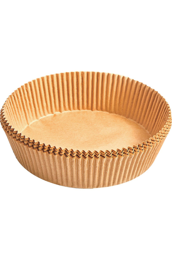 SQ Kitchen Baking Brown Paper Air Fryer Liners Pack of 50 Round Liners