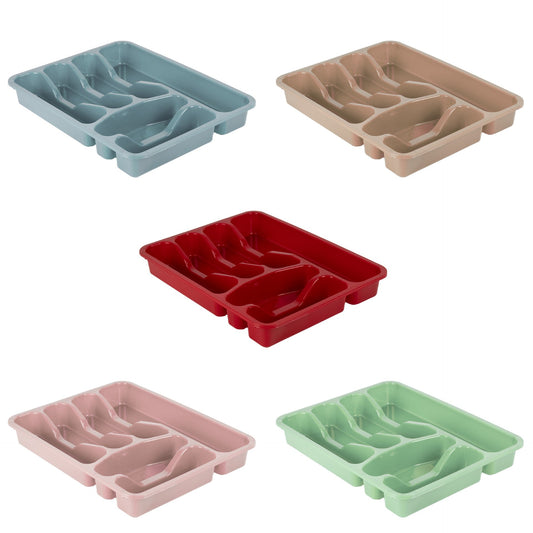 Asude Plastic Cutlery Drawer Organizer Neatly Organize Your Kitchen Drawers