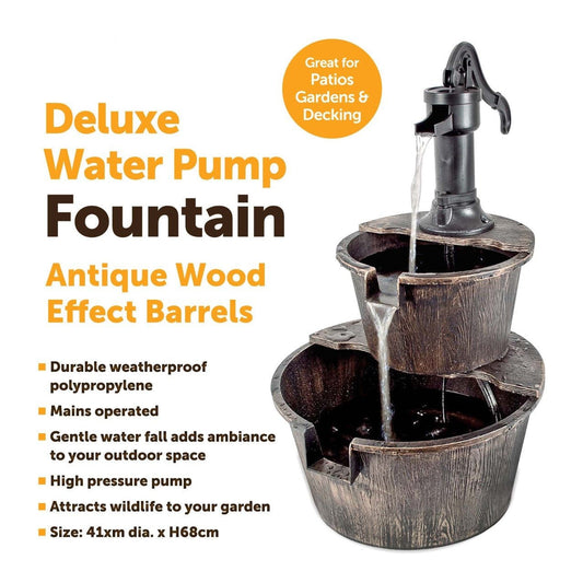 Elegant Deluxe Water Feature Fountain for Stunning Garden Decor