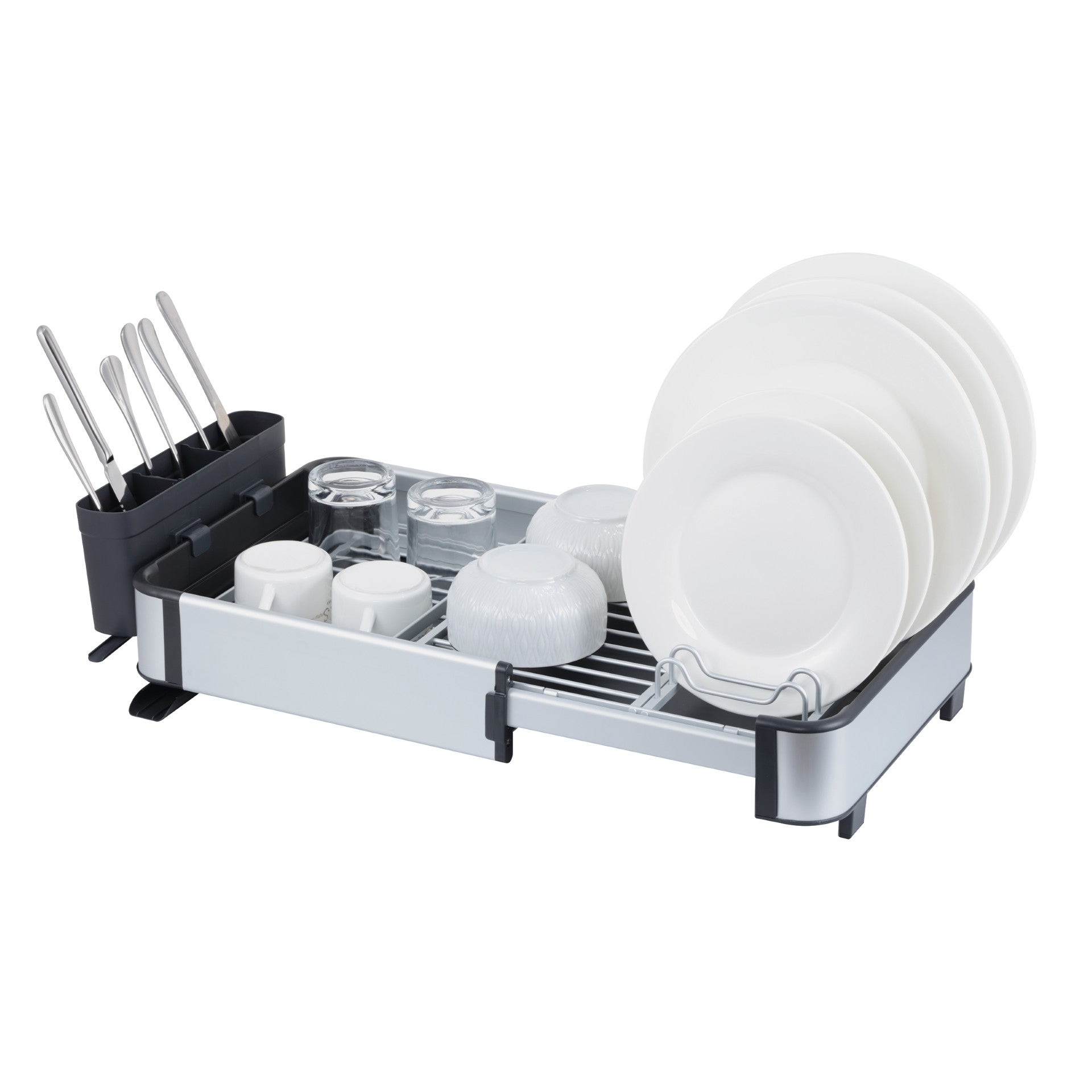 Expandable Aluminium Dish Drainer SQ Professional Durane
