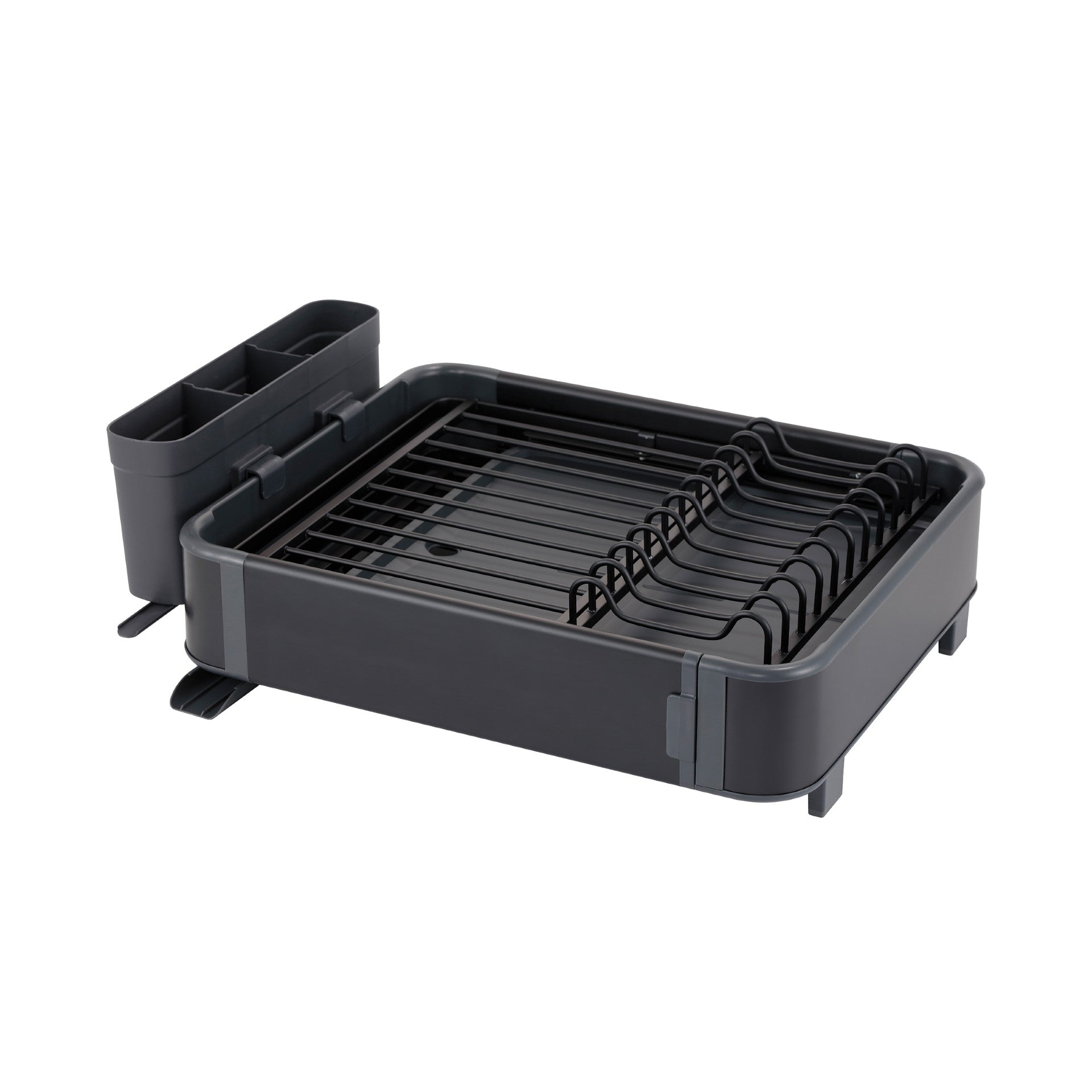 SQ Professional Durane Aluminium Expandable Dish Drainer Efficient Kitchen Organizer