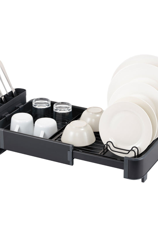 SQ Professional Durane Aluminium Expandable Dish Drainer Efficient Kitchen Organizer