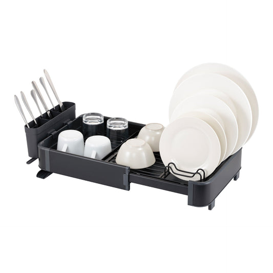 SQ Professional Durane Aluminium Expandable Dish Drainer Efficient Kitchen Organizer