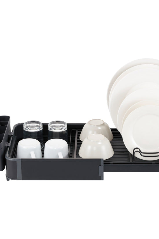 SQ Professional Durane Aluminium Expandable Dish Drainer Efficient Kitchen Organizer