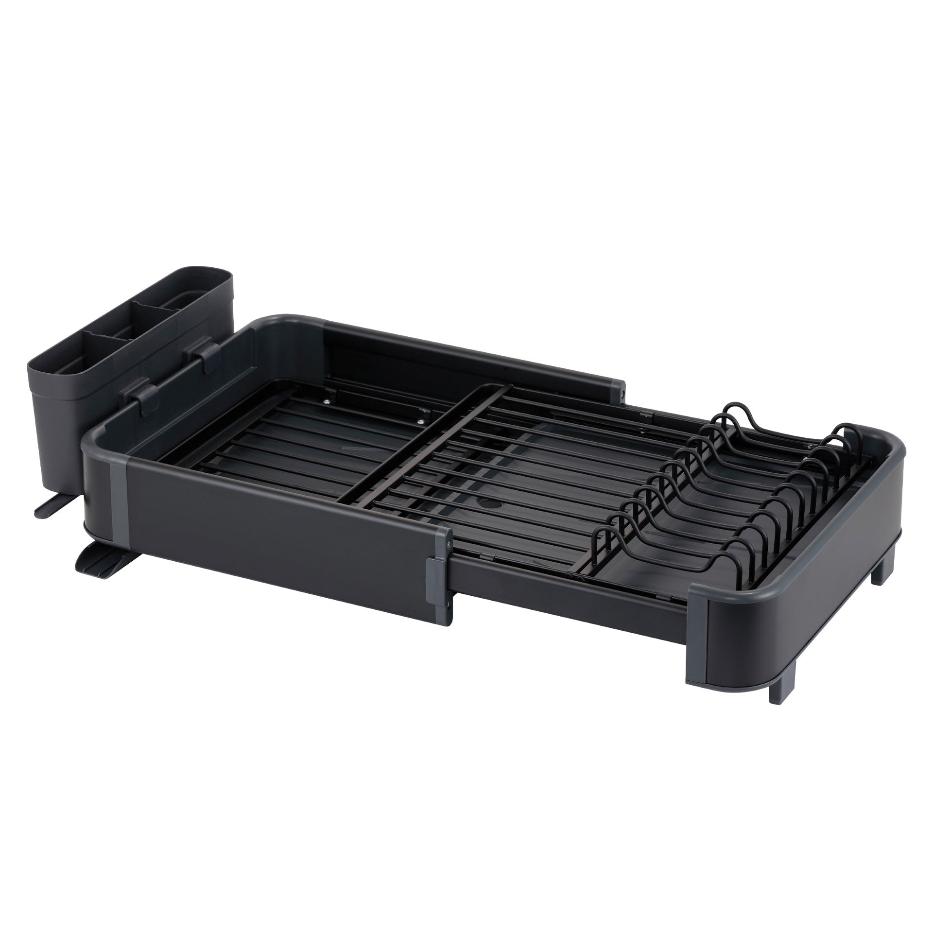 SQ Professional Durane Aluminium Expandable Dish Drainer Efficient Kitchen Organizer