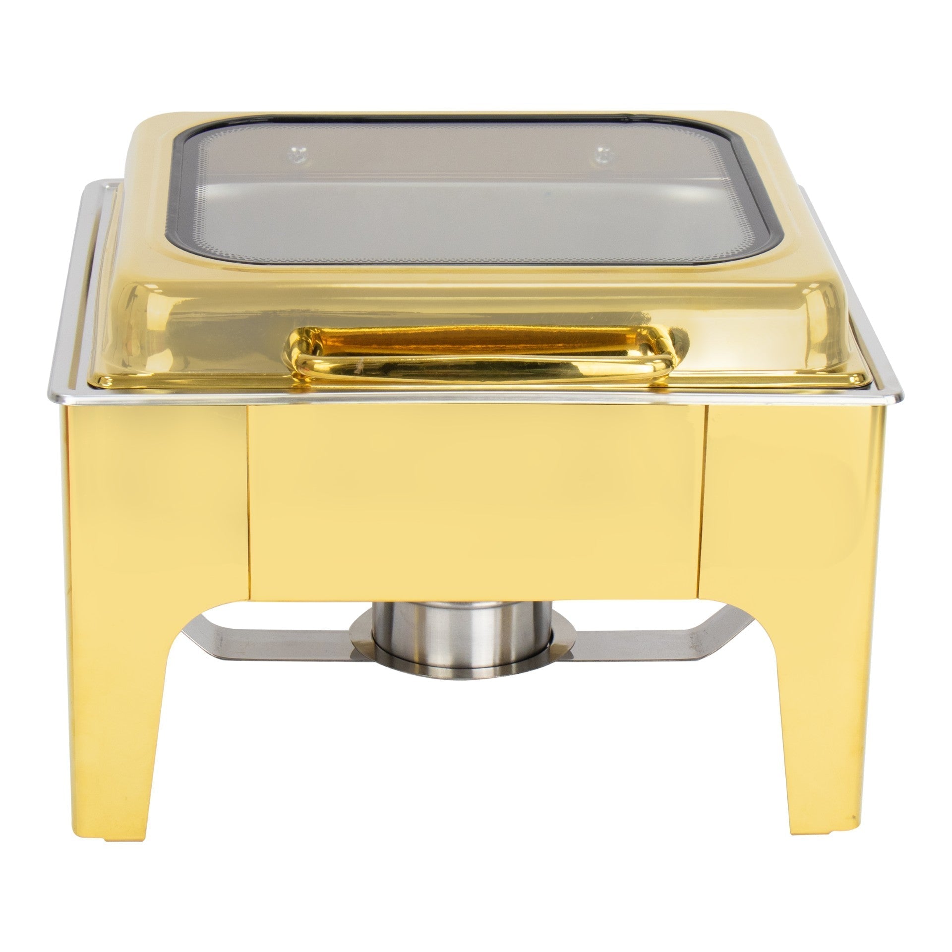 Elegant Gold Square Chafing Dish 6L Capacity