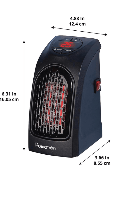 DGI Powatron Plug In Heater 400W Compact and Efficient Heating Solution