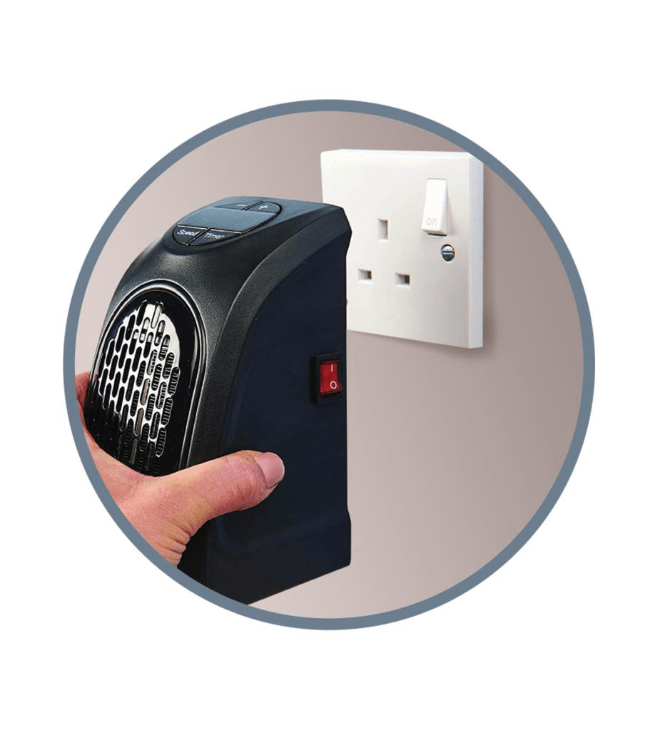 DGI Powatron Plug In Heater 400W Compact and Efficient Heating Solution