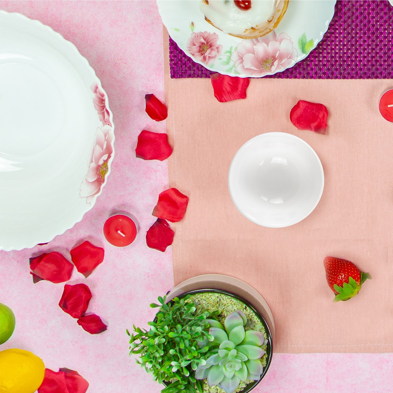 Elegant Opal Glass Snack Bowls Set of 6 10x4cm