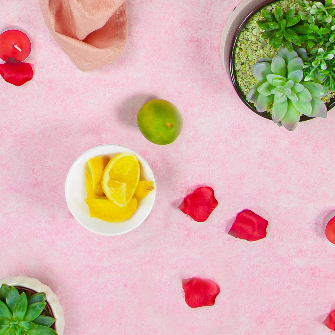 Elisa Opal Glass Serving Dish Snack Bowl Set of 6 10x4cm