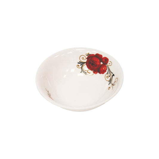 Durane Red Rose Ceramic Cereal Bowl 15 x 5cm