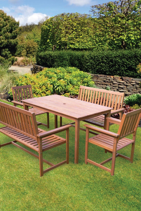 Waterproof Woven Square Garden Table Cover 270 x 180 x 89cm