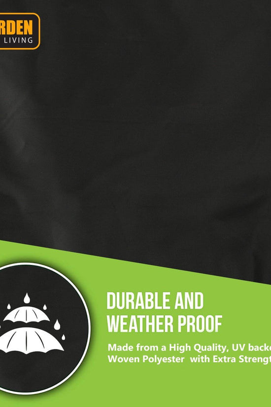 Waterproof Woven Square Garden Table Cover 270 x 180 x 89cm