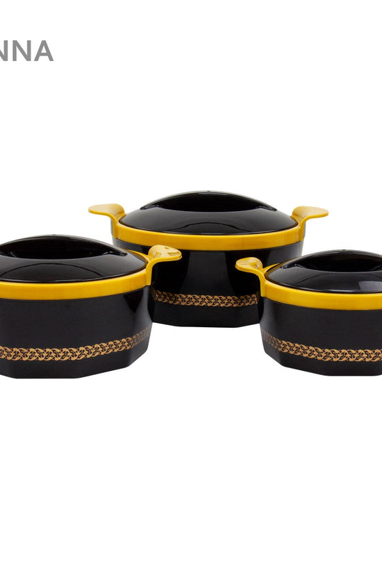 SQ Professional Fionna Hot Pot Set of 3 Black