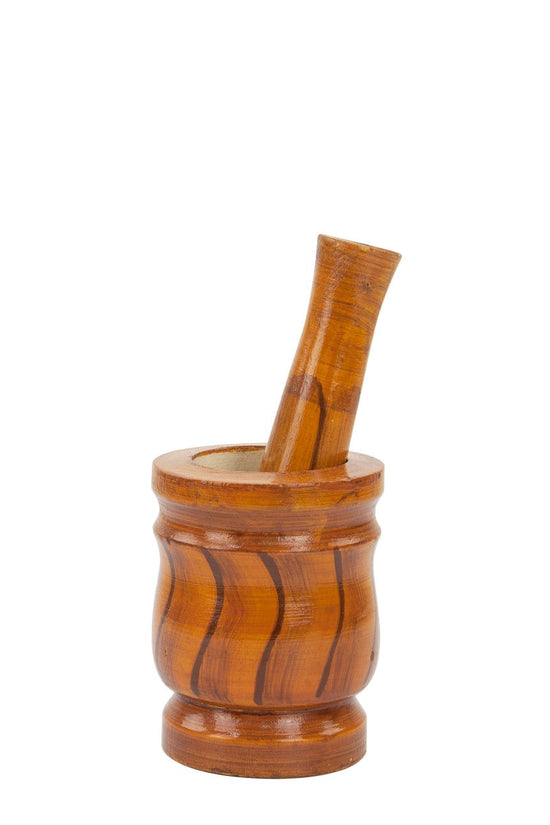 Durane Wooden Mortar Pestle Set Small Size 10x13cm