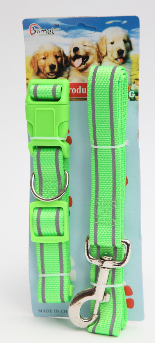 Premium Pet Dog Lead Leash and Collar Set