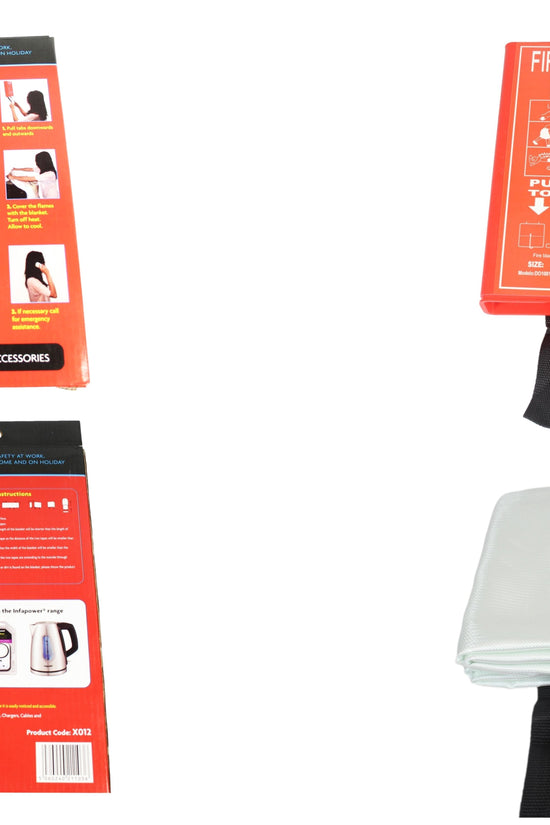 Premium Fire Blanket Tested Certified and Durable 100 Glass Fibre Material